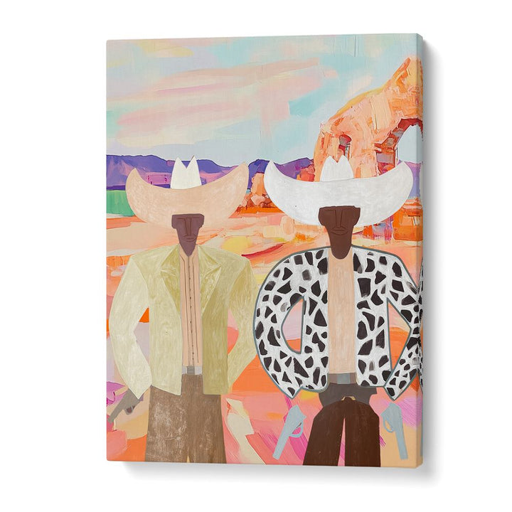 DESERT COWBOYS WITH PISTOLS