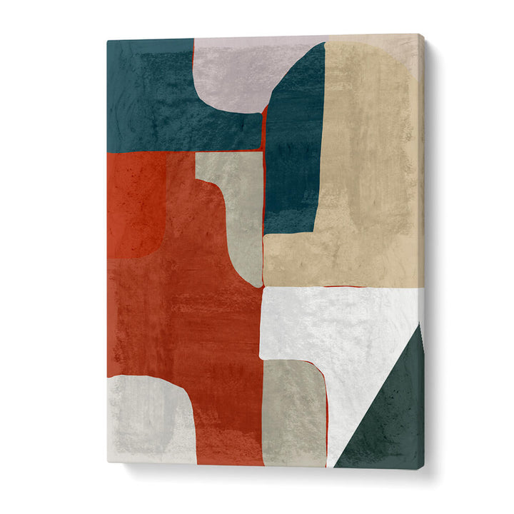 EARTH AND TIDE INTERLOCK , ABSTRACT PAINTINGS