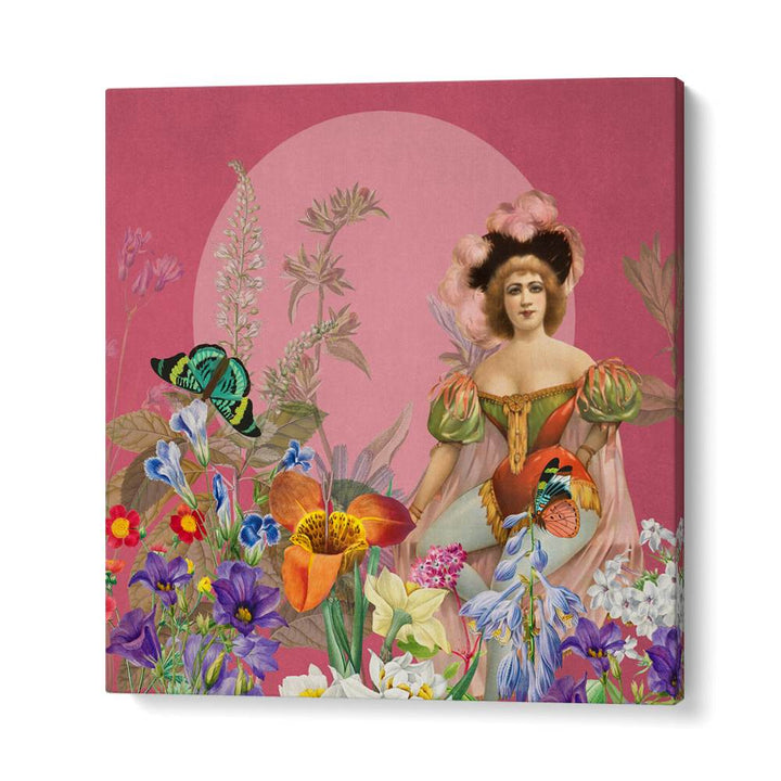 ELEGANT FLORAL PORTRAIT