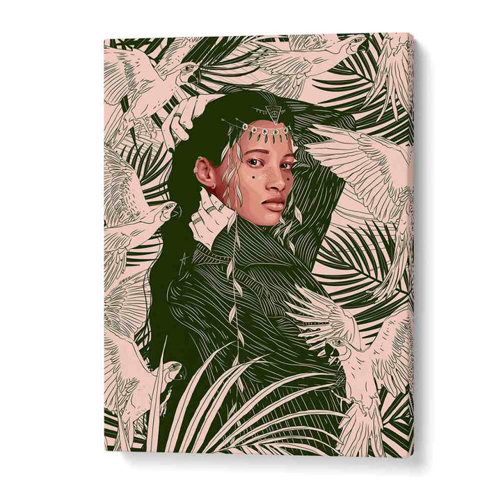 EXOTIC JUNGLE WOMAN