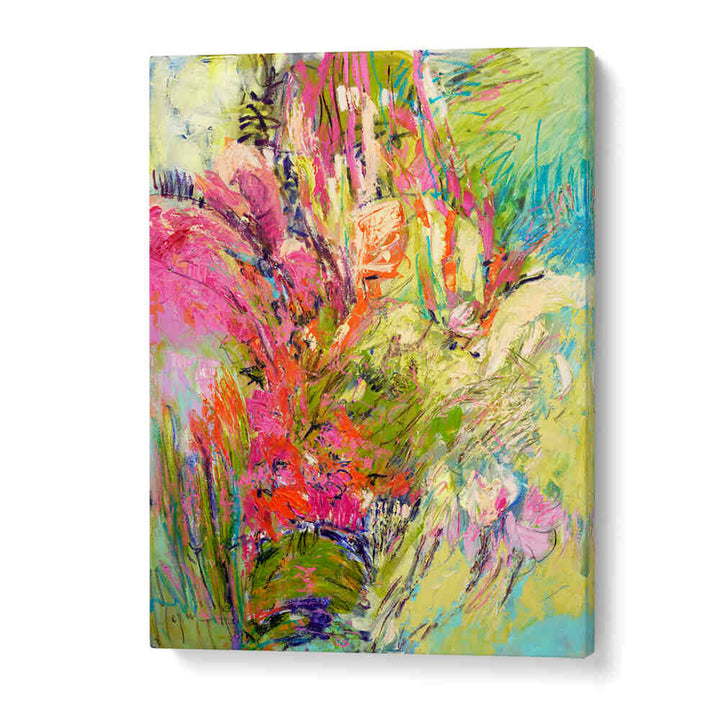 EXPRESSIONIST COLORFUL ABSTRACT IV , ABSTRACT PAINTINGS