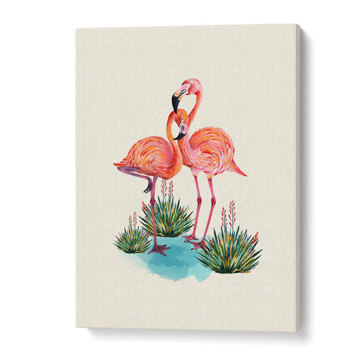 FLAMINGO , ANIMAL PAINTINGS