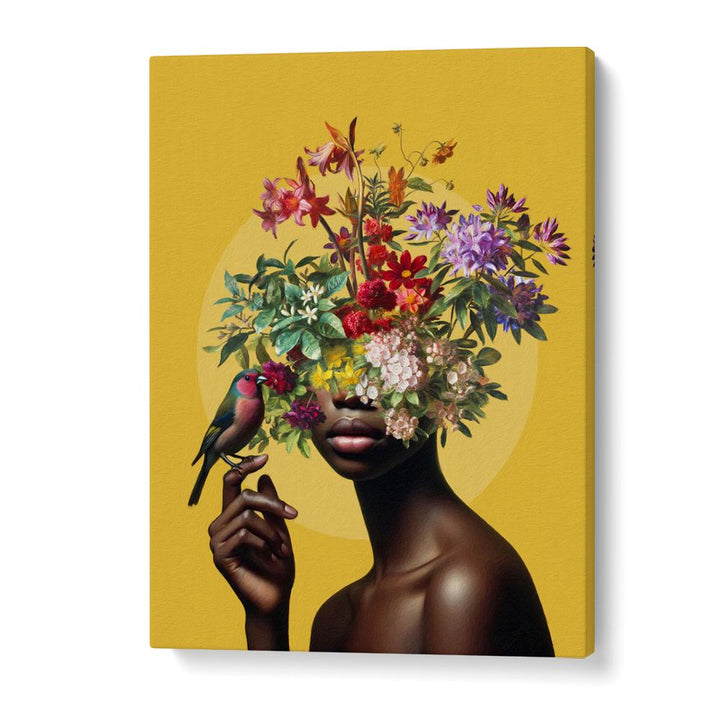FLORAL DREAMER WITH BIRD
