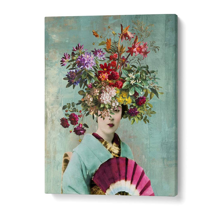 FLORAL GEISHA PORTRAIT