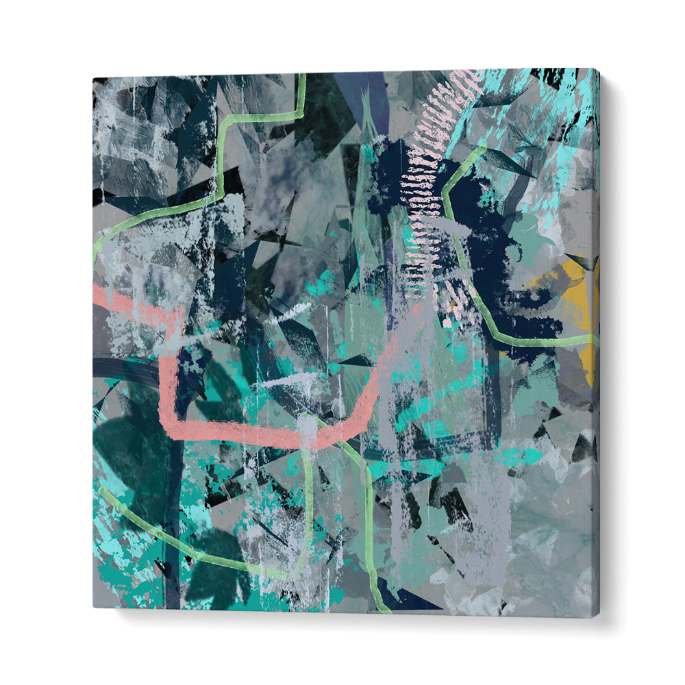 Stunning FOUR SEASON WINTER, ABSTRACT PAINTINGS showcasing vibrant colors and textures to enhance your living space.
