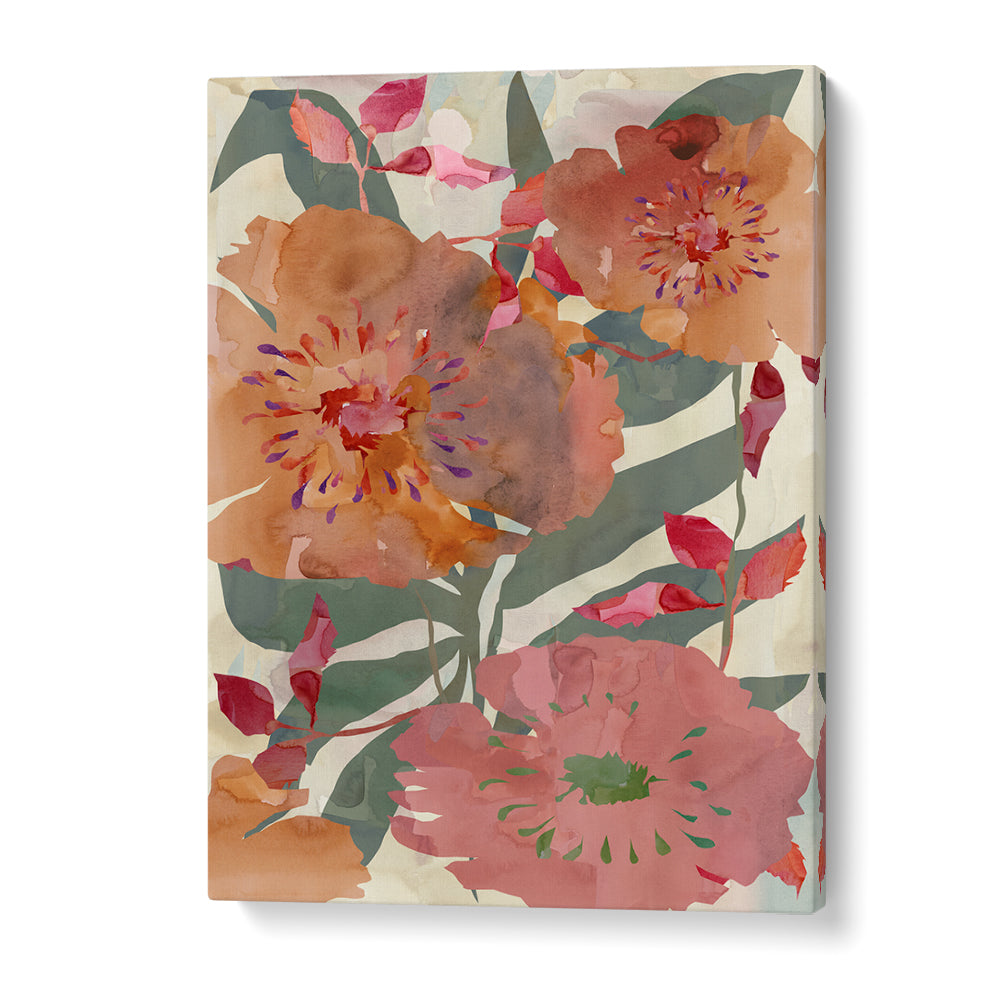 Vibrant FREE SPIRIT FLORALS I, FLORAL FLOWER PAINTINGS, showcasing elegance and artistic expression for your space.