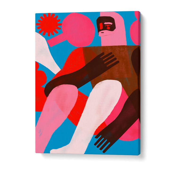 GEOMETRIC SHAPES AND HUMAN FIGURES II , PORTRAITS & FIGURATIVE ILLUSTRATIONS