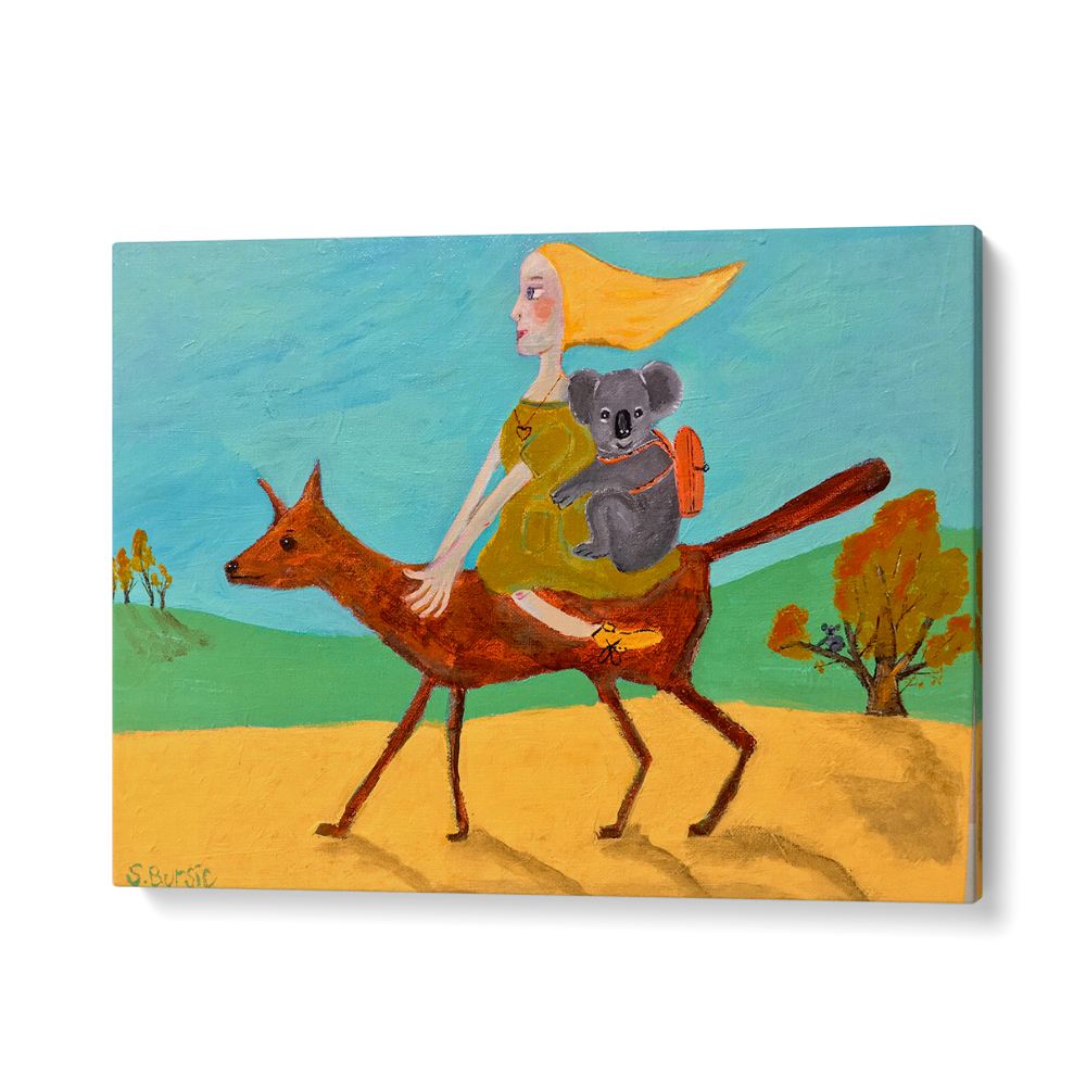 GIRL KOALA DEER JOURNEY