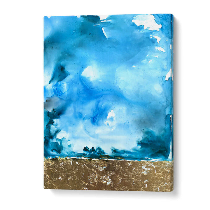 GOLD LANDSCAPE , ABSTRACT PAINTINGS