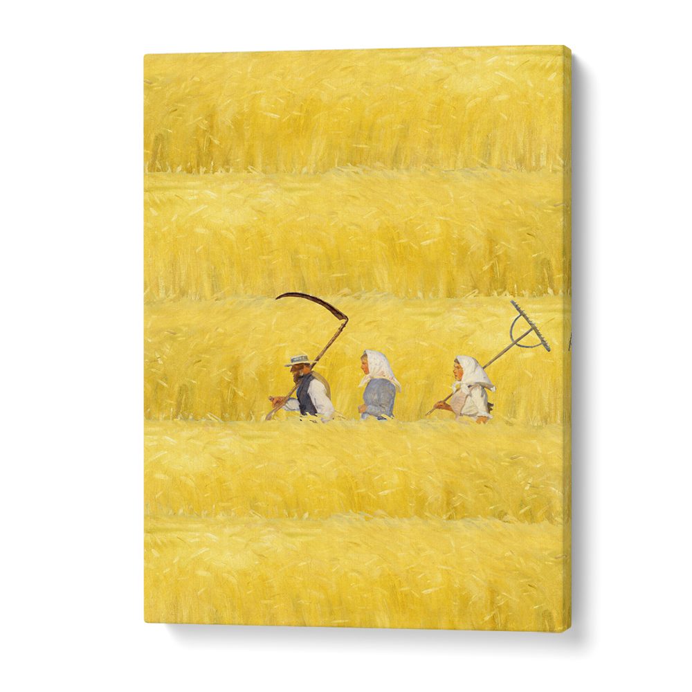 HARVESTING THE GOLDEN FIELD