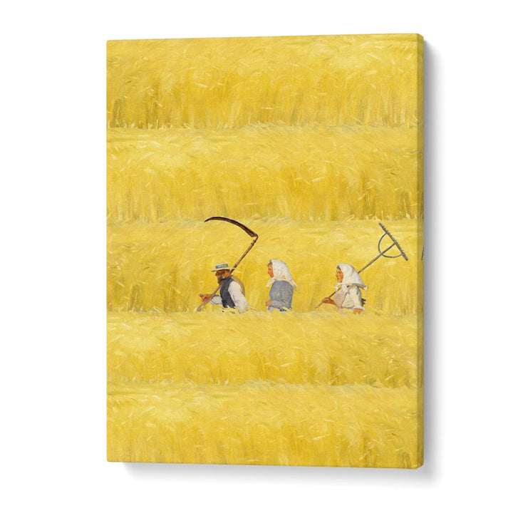 HARVESTING THE GOLDEN FIELD
