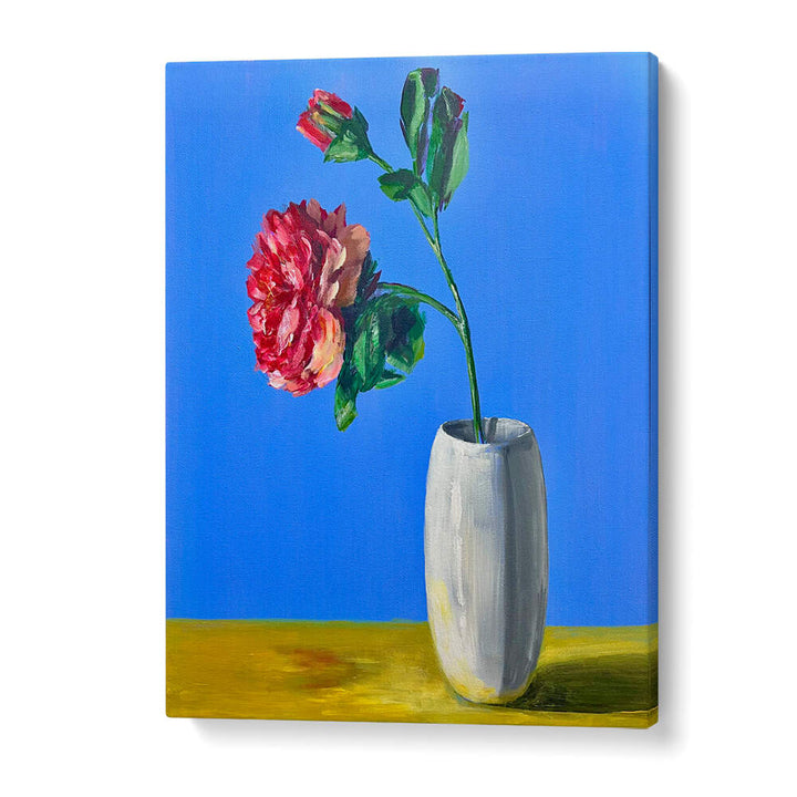 HIGH-CONTRAST PEONY PAINTING