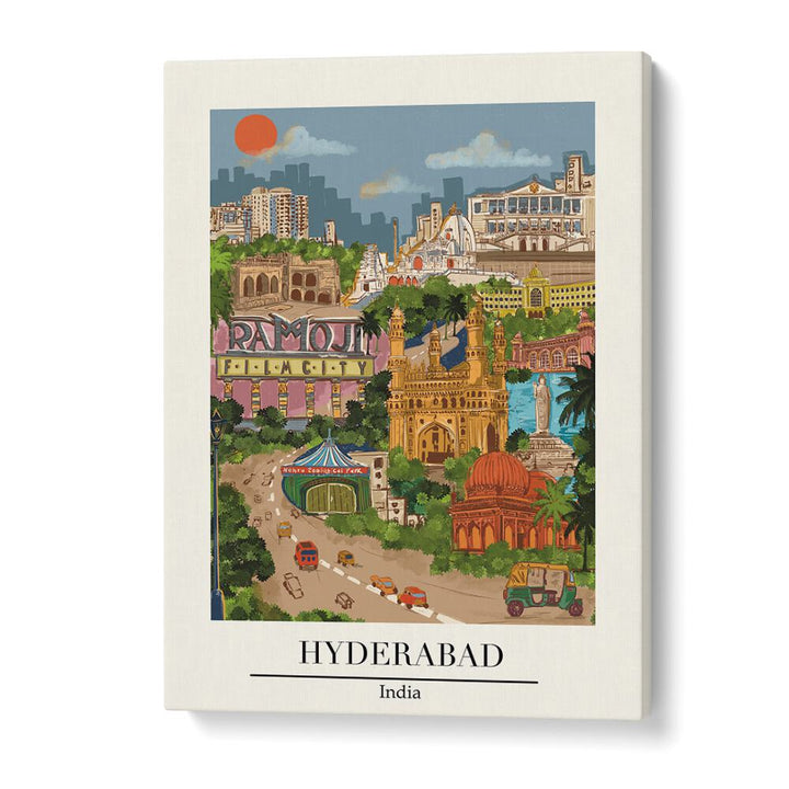 HYDERABAD - SAUMYA AGARWAL , TRAVEL POSTERS