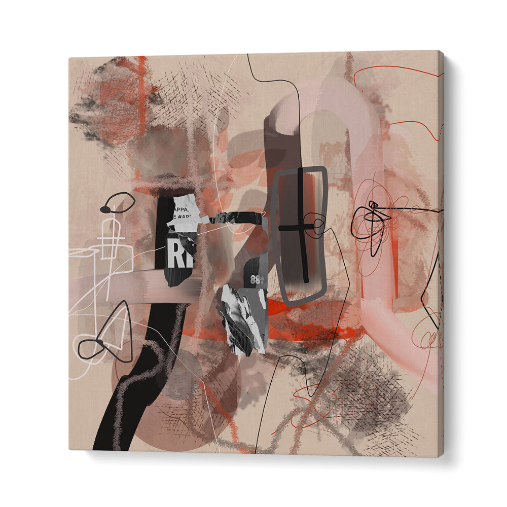 Transform your space with INSIDE OUTSIDE I, ABSTRACT PAINTINGS, a stunning blend of modern decor and artistic expression.