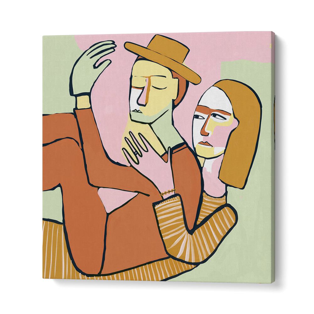 INTIMATE COUPLE'S EMBRACE