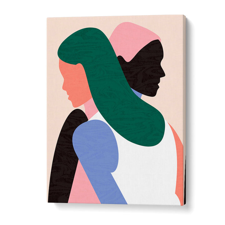 INTERTWINED IDENTITIES , PORTRAITS & FIGURATIVE ILLUSTRATIONS