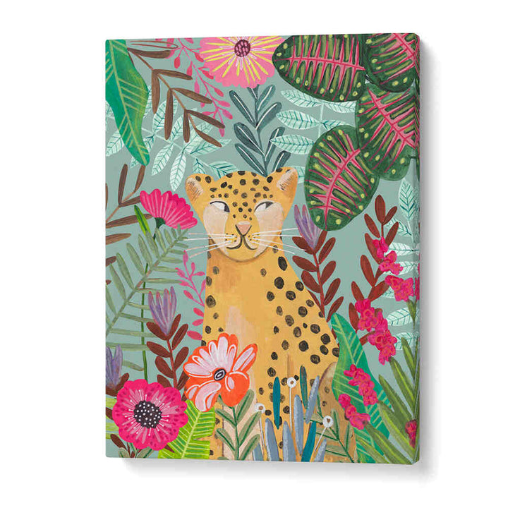 JUNGLE'S GENTLE GAZE , KIDS ROOM PAINTINGS