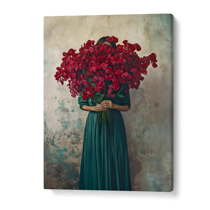LIFE FORCE , FLORAL FLOWER PAINTINGS
