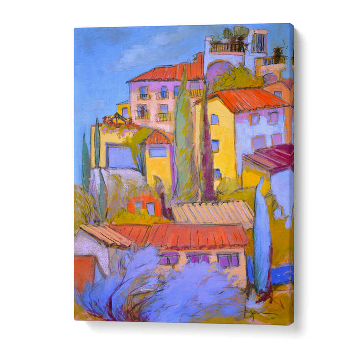 MEDITERRANEAN HUES , ABSTRACT PAINTINGS