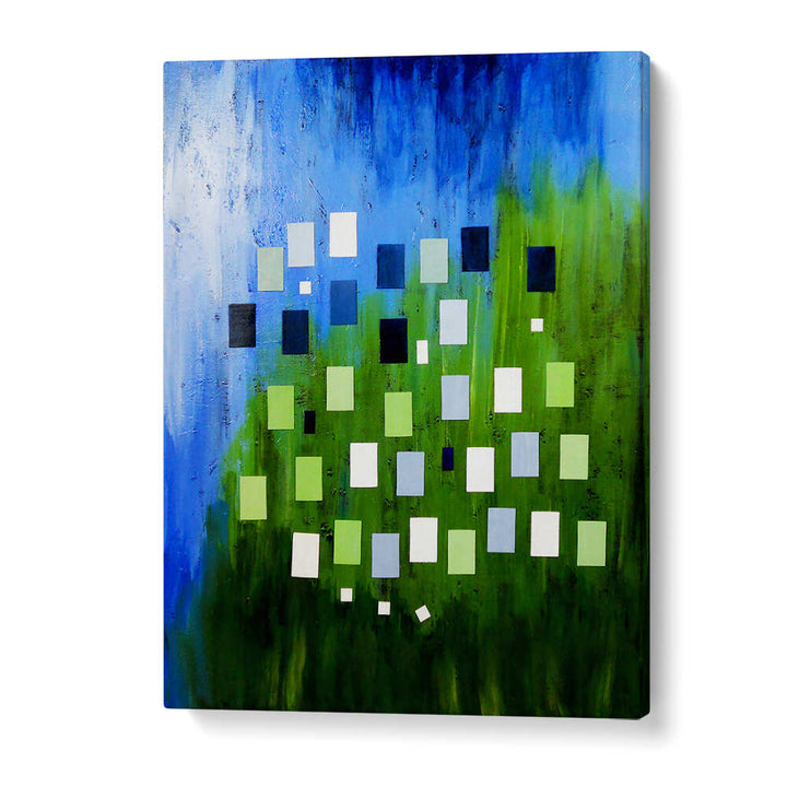 NORDIC SPRING , ABSTRACT PAINTINGS