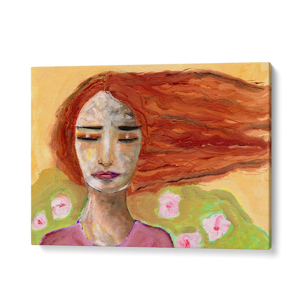 PEACEFUL WOMAN DREAMING