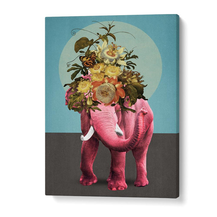 PINK ELEPHANT FLORAL CROWN