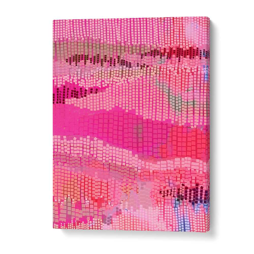 PINK PIXELATED ABSTRACT