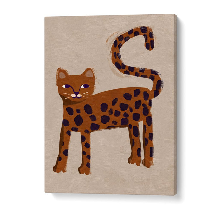 PLAYFUL SPOTTED LEOPARD