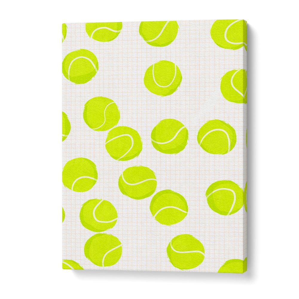 PLAYFUL TENNIS BALLS PATTERN