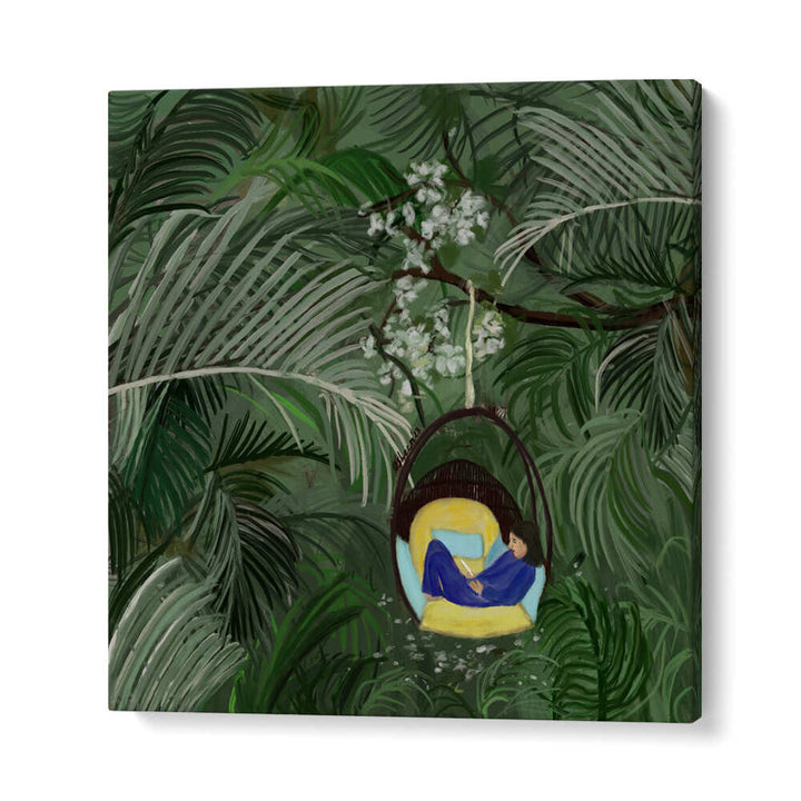 REPOSE IN THE GREEN , PORTRAITS & FIGURATIVE ILLUSTRATIONS