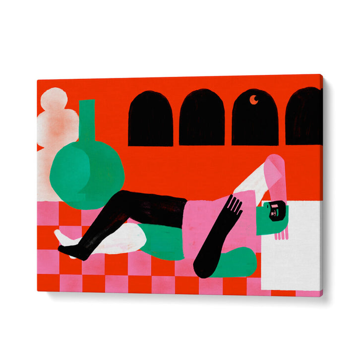 RETRO LOUNGE CHILL , PORTRAITS & FIGURATIVE ILLUSTRATIONS