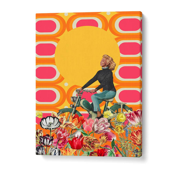 RETRO SCOOTER BLOSSOMS