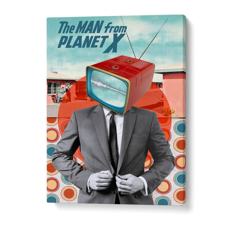 RETRO TV HEAD MAN