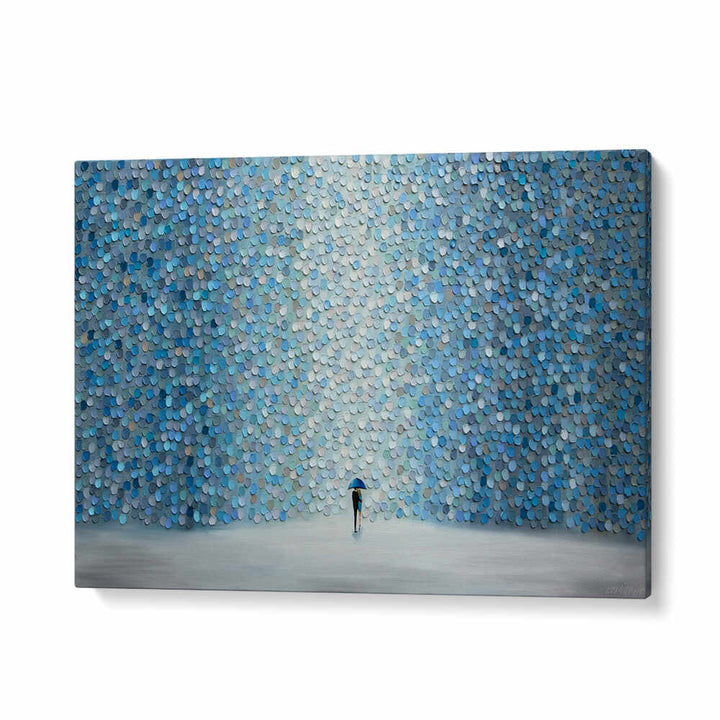 RAINFALL MELODY , MODERN IMPRESSIONISM PAINTINGS