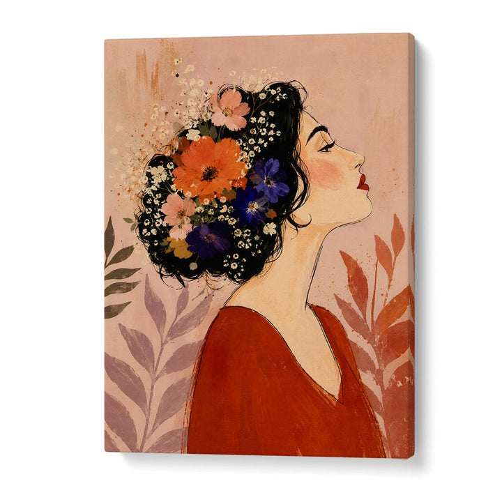 SERENE FLORAL WOMAN