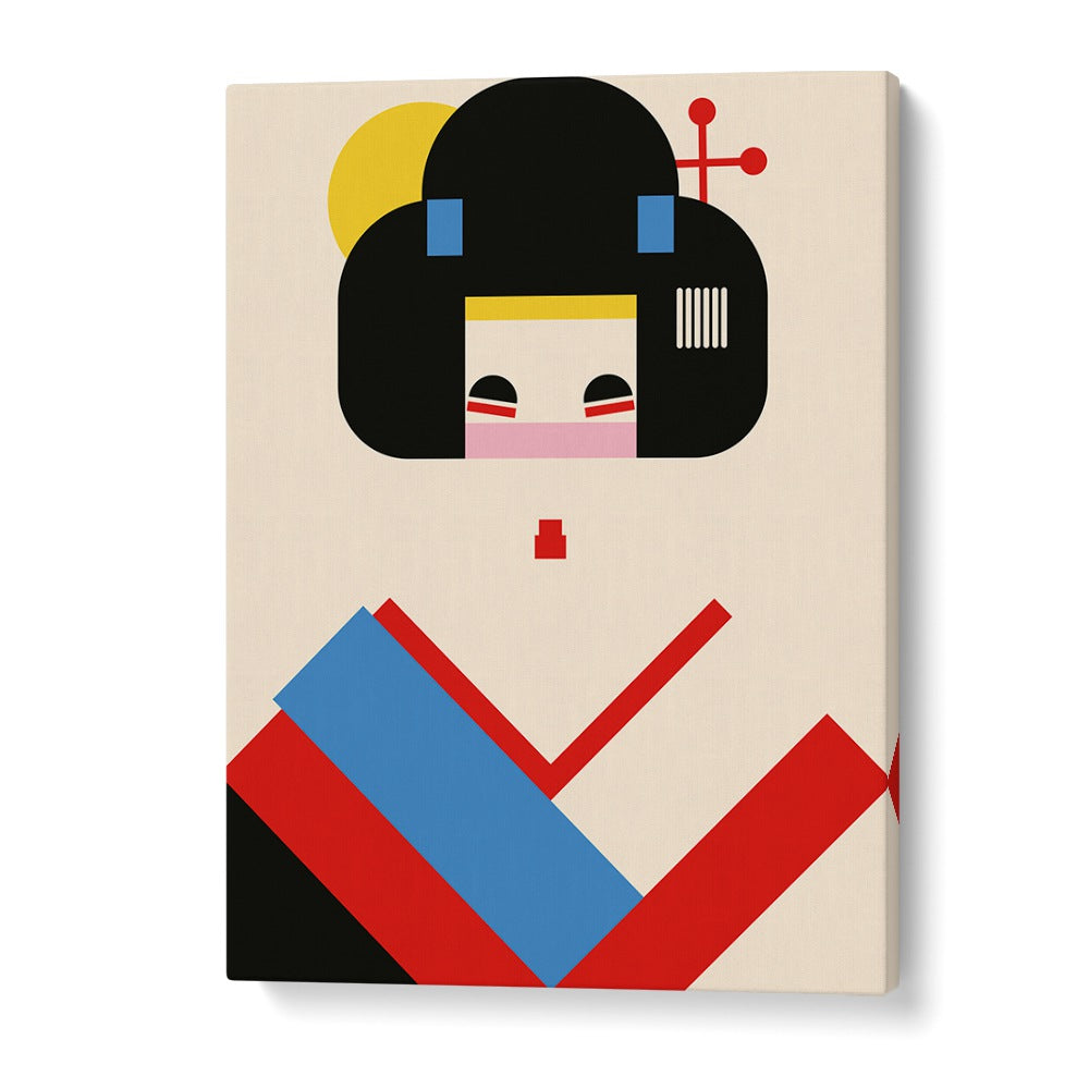 Captivating JAPANESE LADY II artwork, showcasing elegance in JAPANESE PAINTINGS collection. Perfect for your decor.