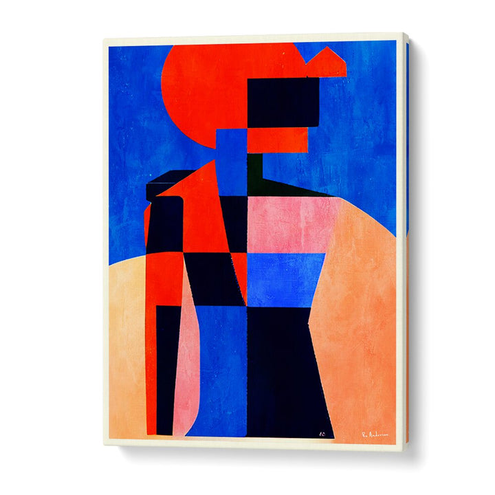 Vibrant artwork from FIGURE XI, PORTRAITS, showcasing expressive figurative illustrations in bold colors.