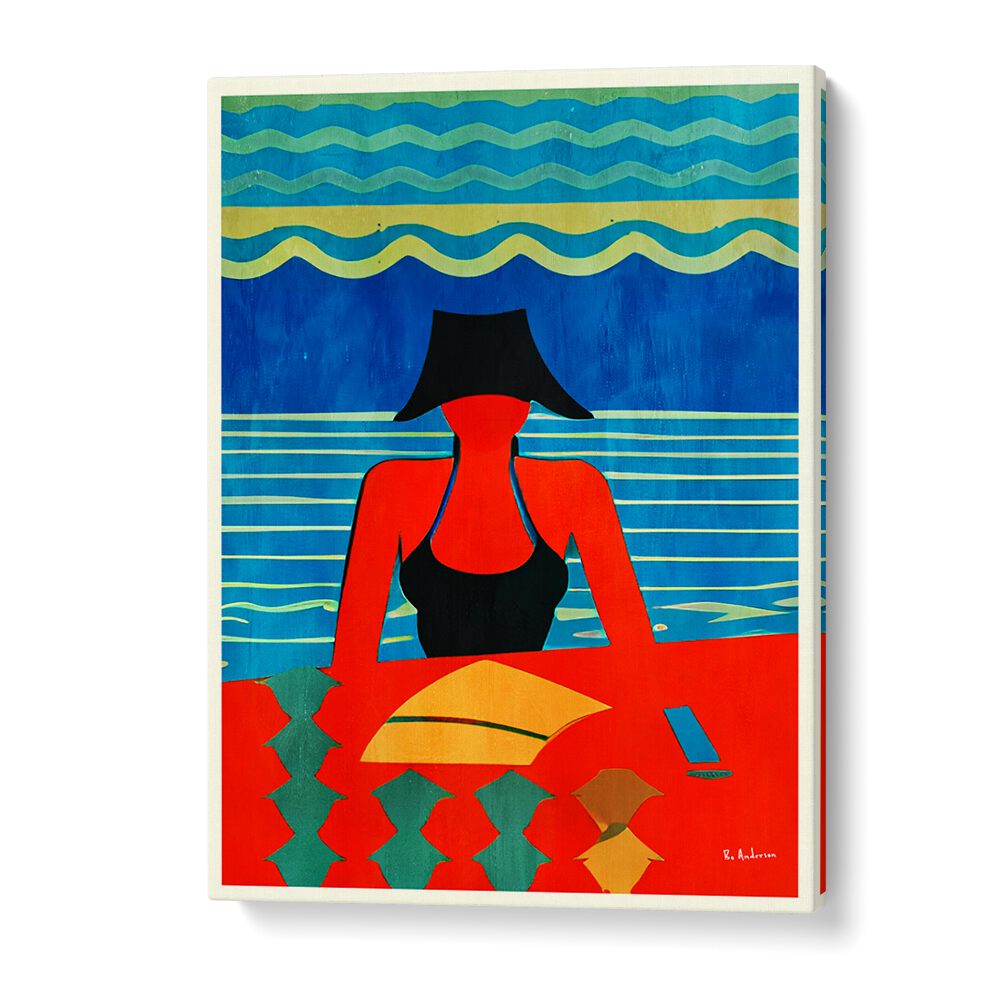 Vibrant READING, BEACH PAINTINGS capture tranquility, perfect for enhancing your living space with serene beach scenes.