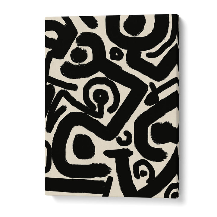 DYNAMIC PATTERN OF BOLD SWIRLS , ABSTRACT PAINTINGS