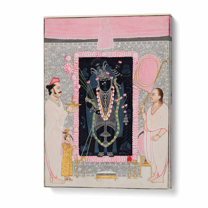 DARSHAN OF THE ETERNAL , INDIAN ART PAINTINGS