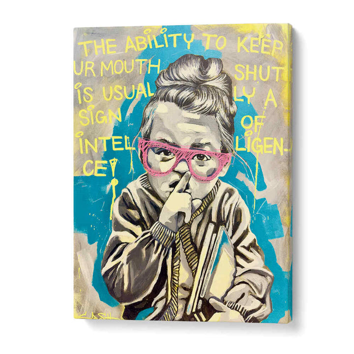 SILENT WISDOM KID , POP ART PAINTINGS