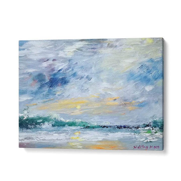 SILVER LINING II , LANDSCAPE PAINTINGS