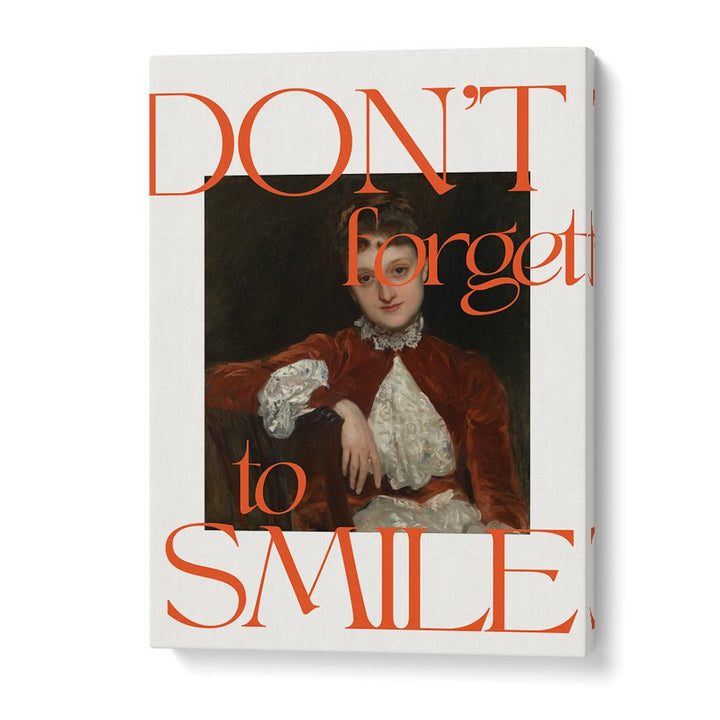 SMILING WOMAN ENCOURAGING WORDS