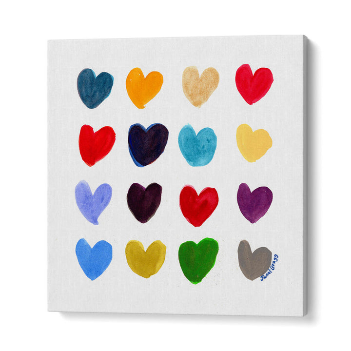 SQUARE OF HEARTS I , FASHION POSTERS