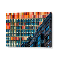 STRIKING HIGH-RISE FACADE , PHOTOGRAPHY PRINTS
