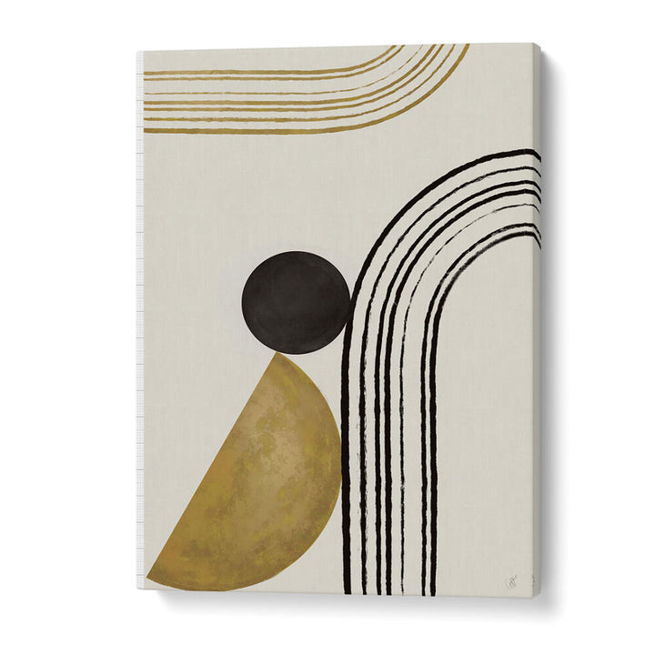 SCANDI GOLD ABSTRACT , GEOMETRIC ART PRINTS