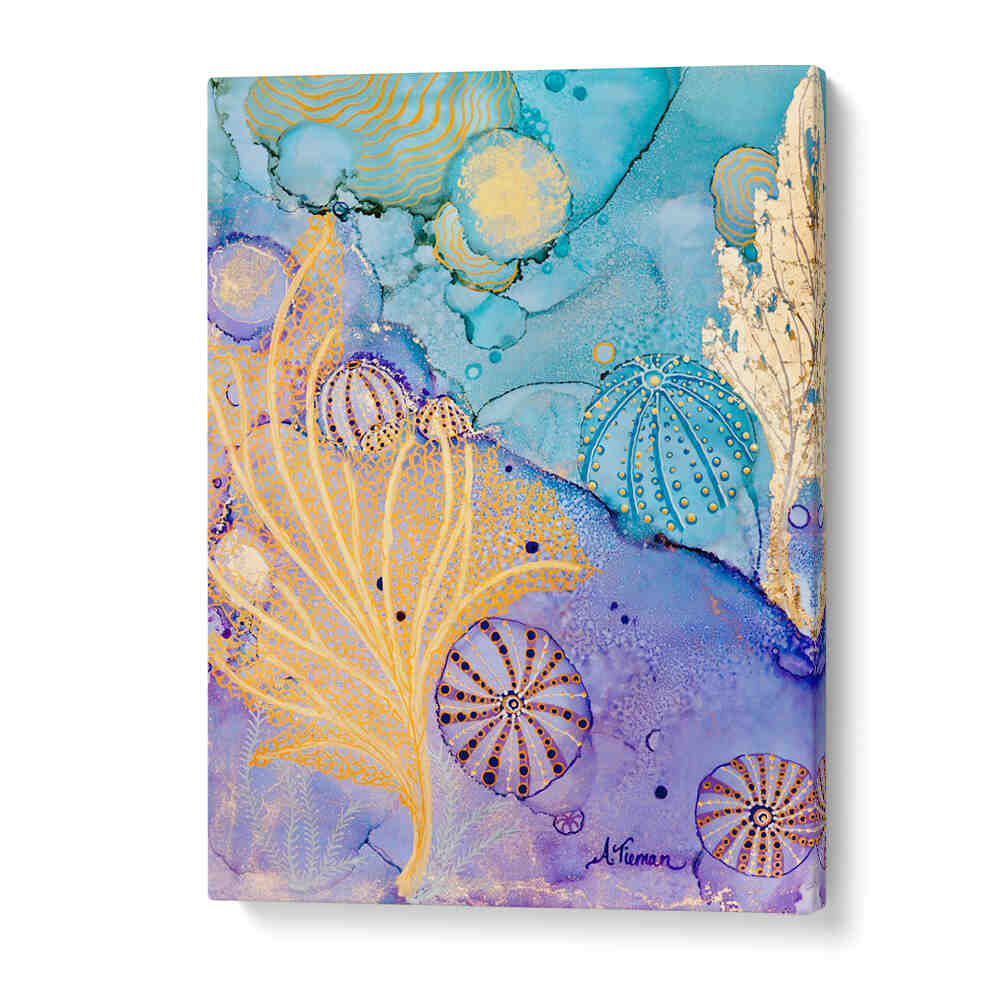 Vibrant SEA URCHIN HIDEAWAY, BEACH PAINTINGS capture coastal beauty, perfect for transforming your living space.