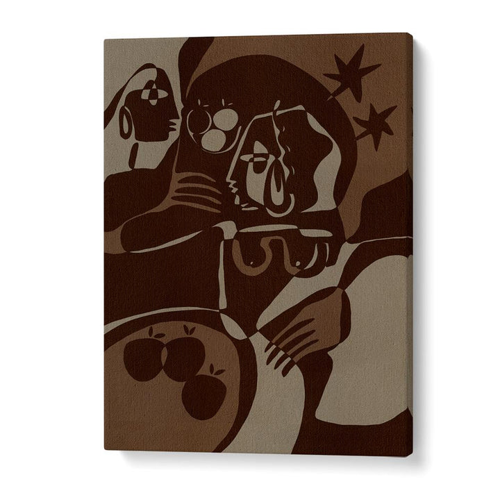 SOIL AND SPIRIT IV, PORTRAITS features unique figurative illustrations perfect for enhancing your wellness journey.