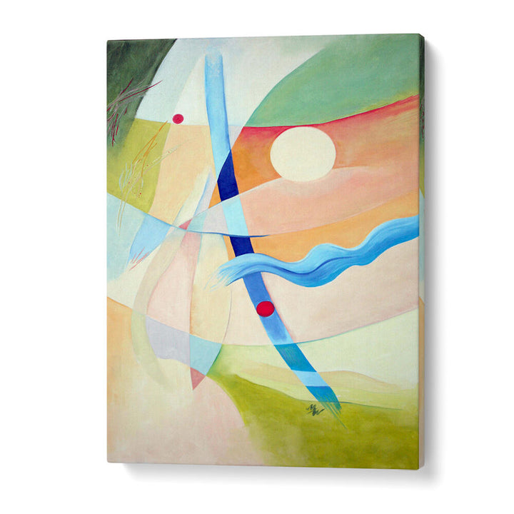 SUMMER PICNIC , ABSTRACT PAINTINGS