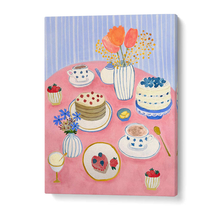 TEA PARTY II SPRING TABLE , KITCHEN POSTERS